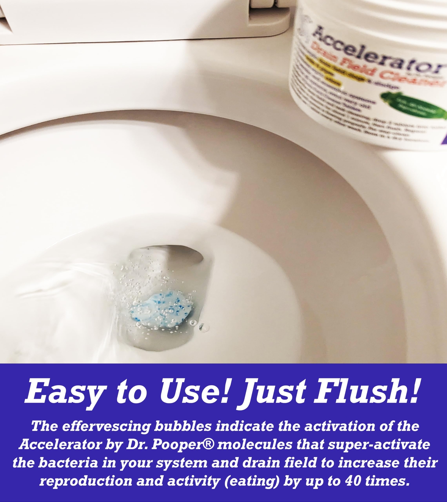 Drain Field Cleaner by Dr. Pooper – Clears Septic System Leach & Drain Field…