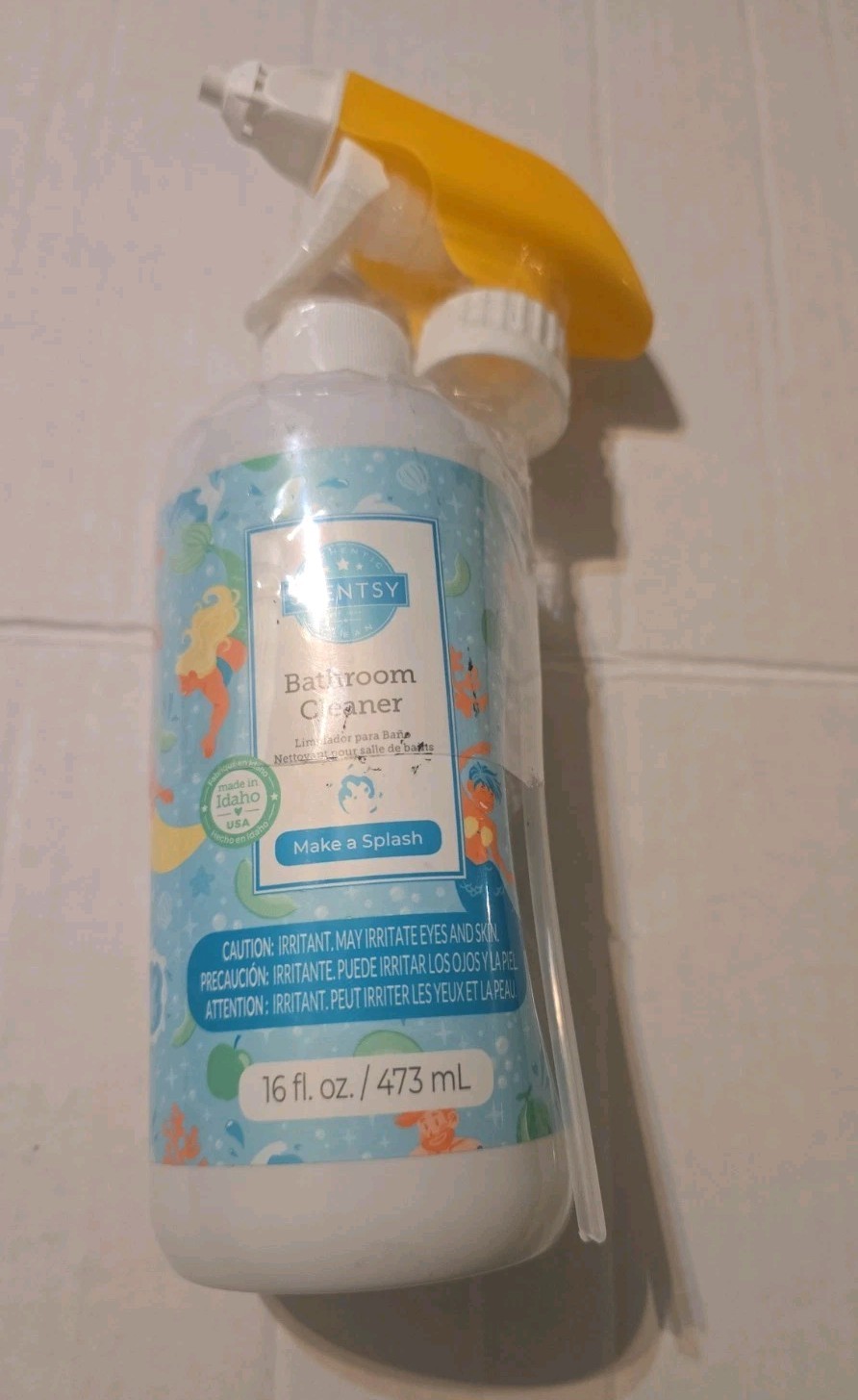 NEW! Scentsy Bathroom Cleaner MAKE A SPLASH All Purpose Surface Cleaner 16 fl oz
