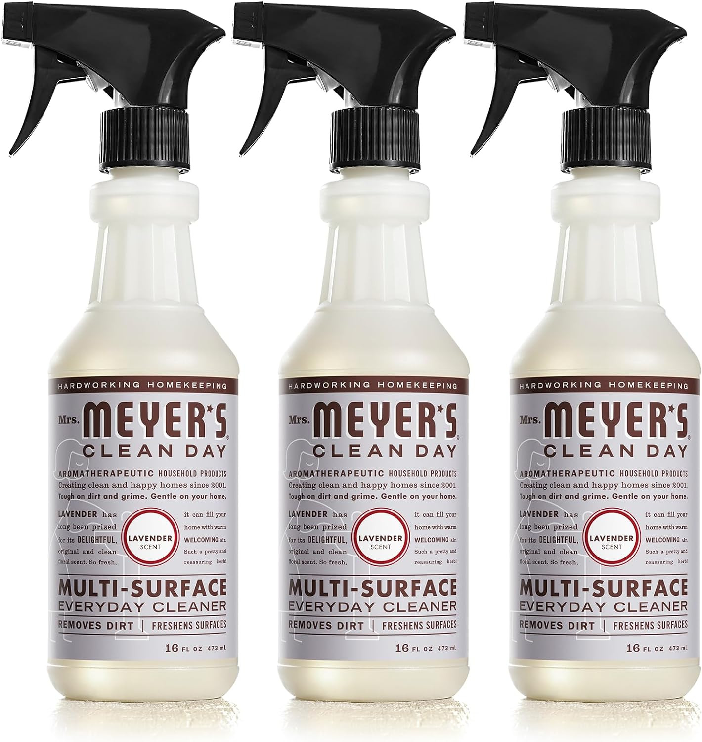 Mrs. Meyer’s Clean Day Multi-Surface Everyday Cleaner, Lavender 16 Oz- Pack of 3