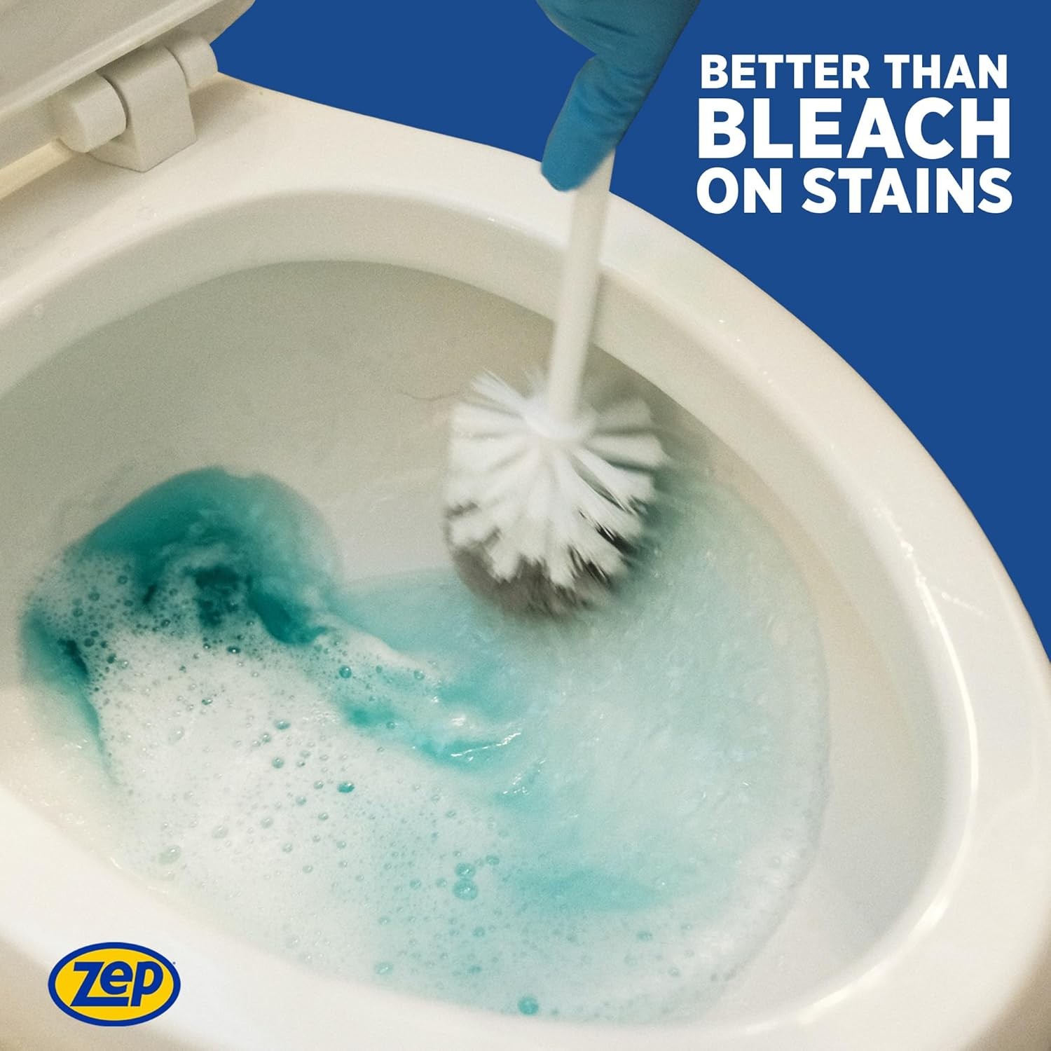 Zep Acidic Toilet Bowl Cleaner 32 oz 4-Pack – 2x Thicker Clinging Formula