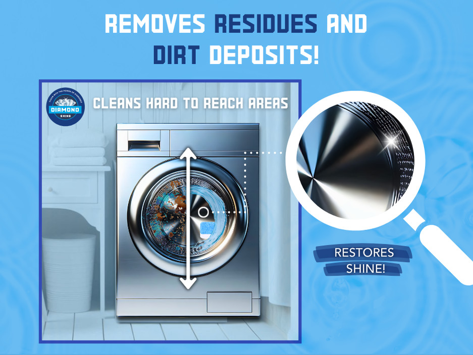 Deep Cleaning Washing Machine Tablets – HE Front Loader & Top Load Washer