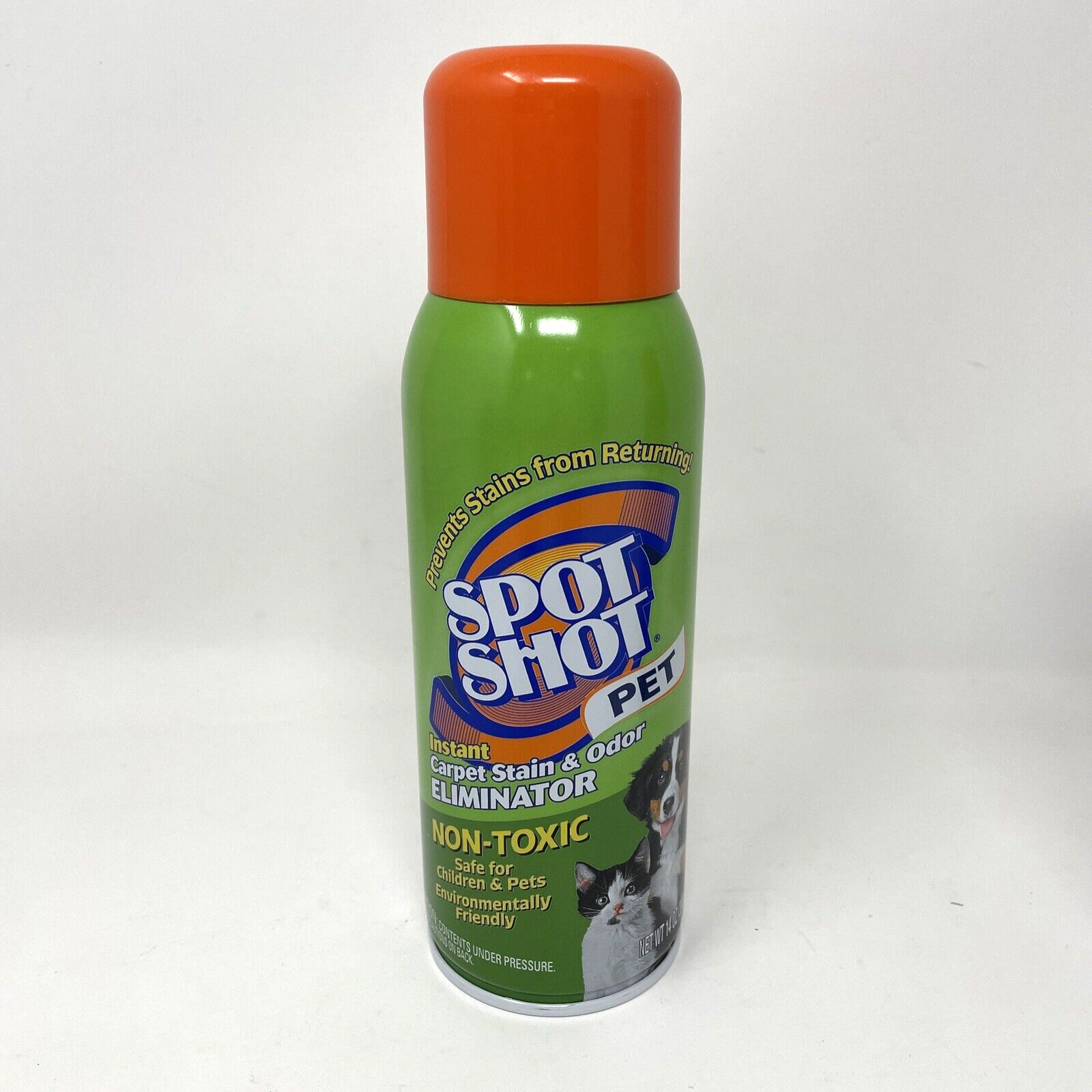 2 Spot Shot Non-Toxic Pet Instant Carpet Odor & Stain Remover 14 oz Aerosol NEW