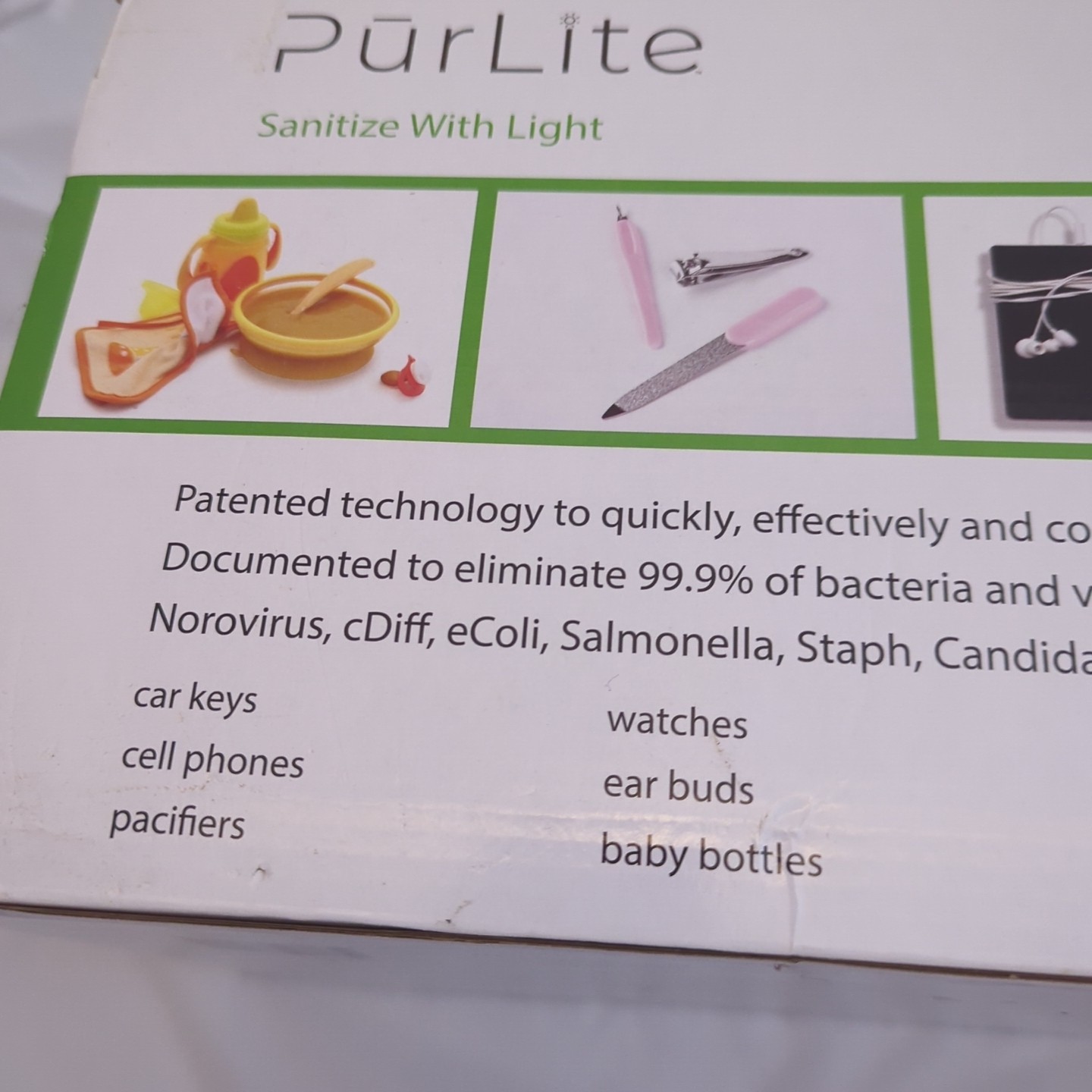 Purlite UV-C Home Sanitizer PL300G Gray