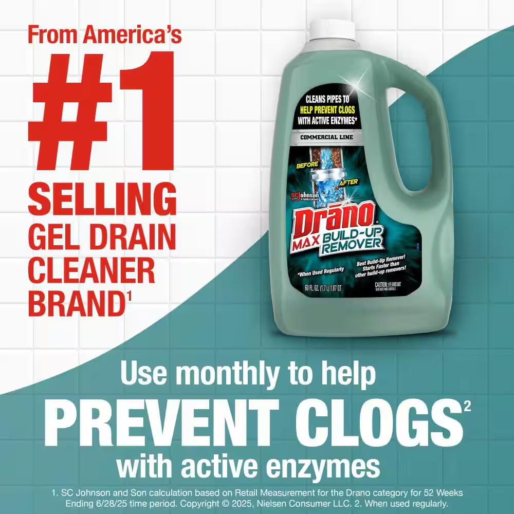 60 Oz. Commercial Line Max Build-Up Remover Drain Cleaner
