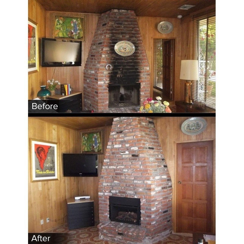 Non-toxic Soot Remover Fireplace Cleaner No Scrubbing Easy Application 0.5 Gal