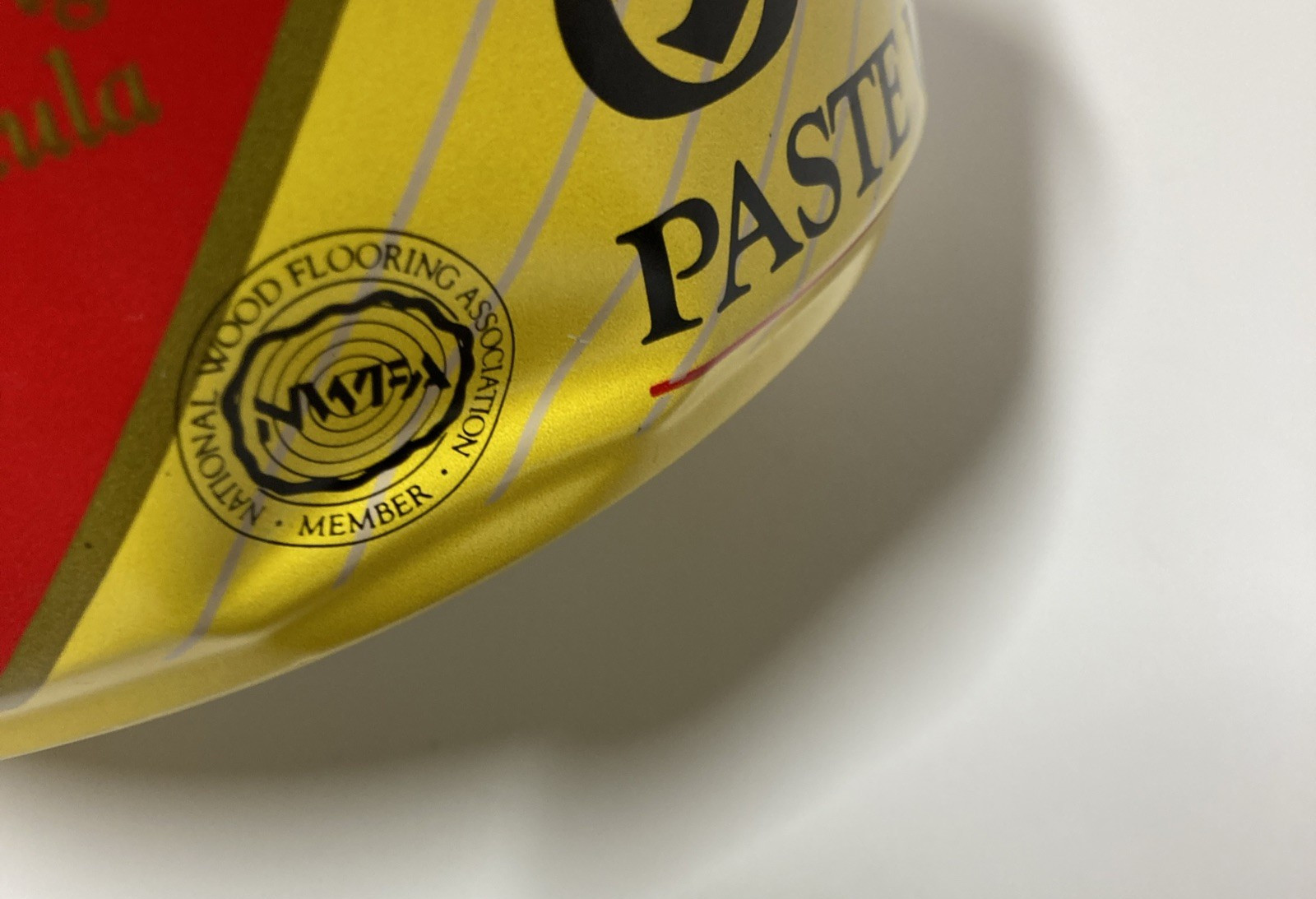 SC Johnson Wood Paste Wax Original Formula 16 oz Long Lasting Shine 85% Full