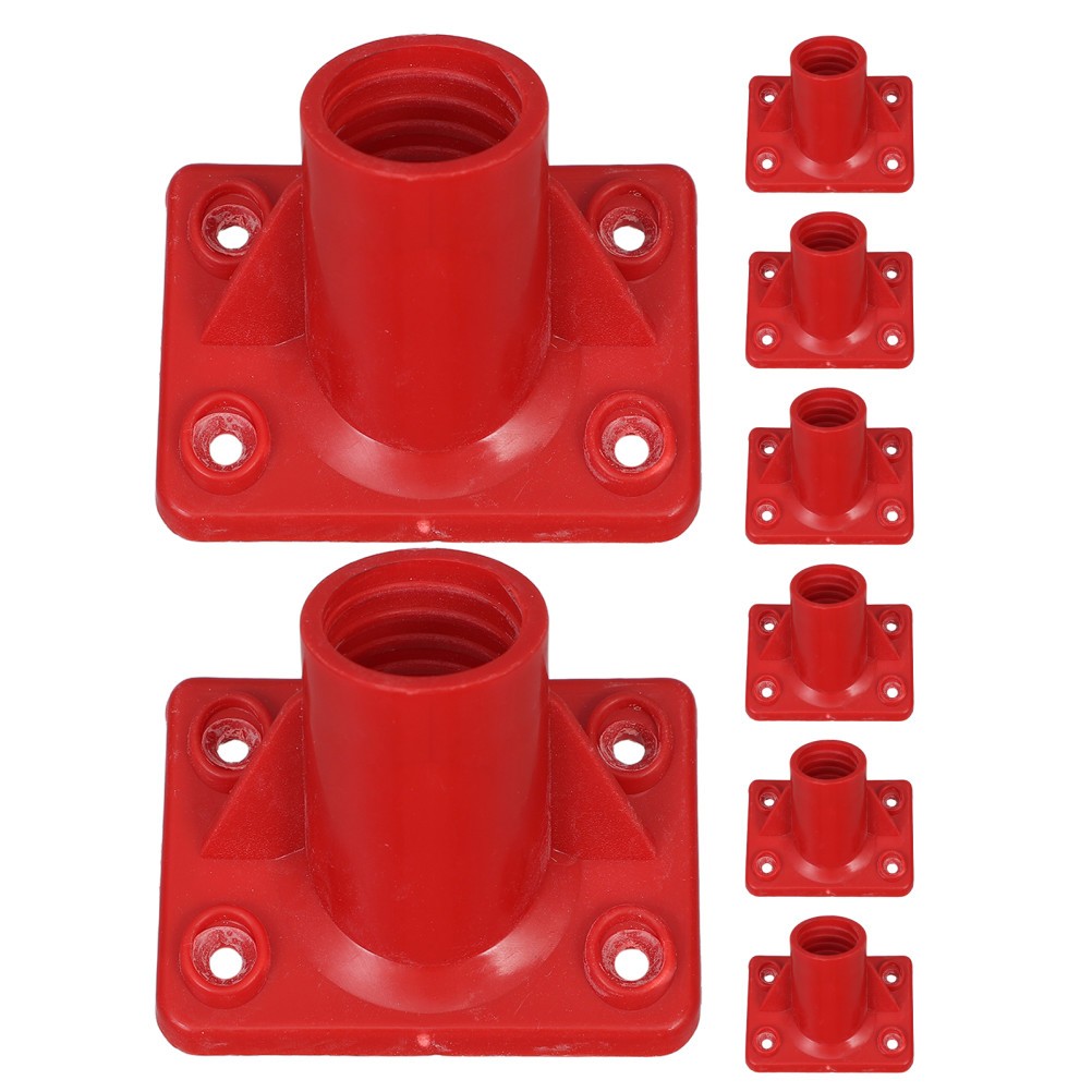 8 Pcs Broom Handle Adapter Scrub Brush Attachment Replacement Joint