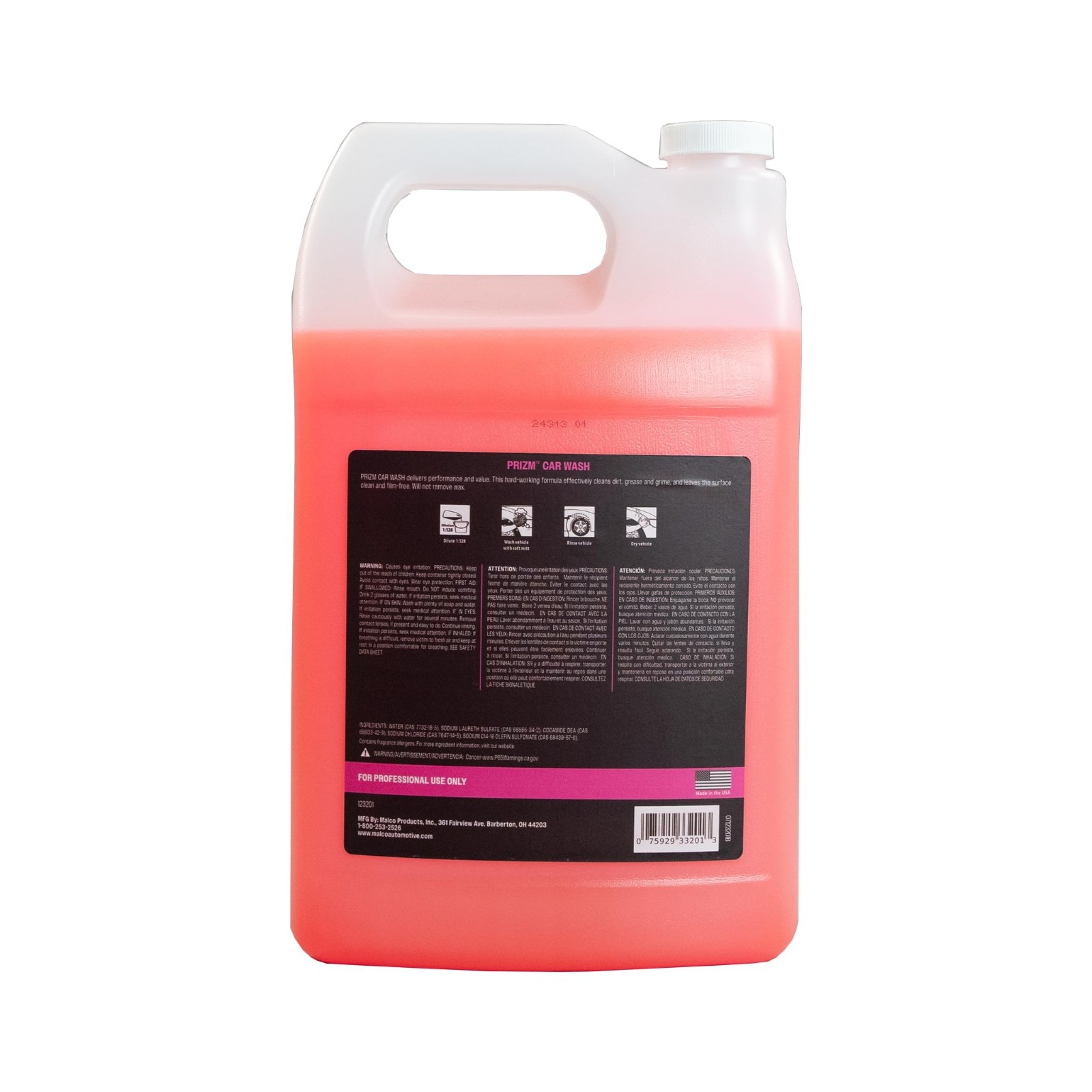 High-Foaming Car Wash Cleaner – 1 Gallon, Removes Dirt & Grime, Excellent Value