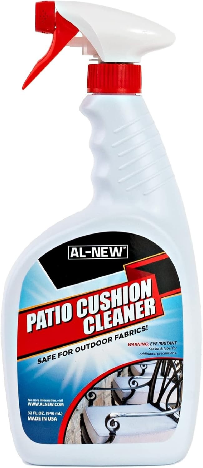Easy-To-Use 32 Oz Outdoor Fabric Cleaner – Revitalize All Your Patio Essentials