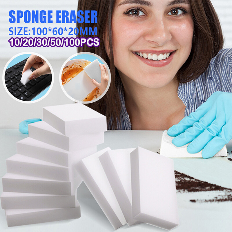 10-100X Nano Sponge Wipe Eraser Cleaning Melamine Multi-functional Foam Cleaner