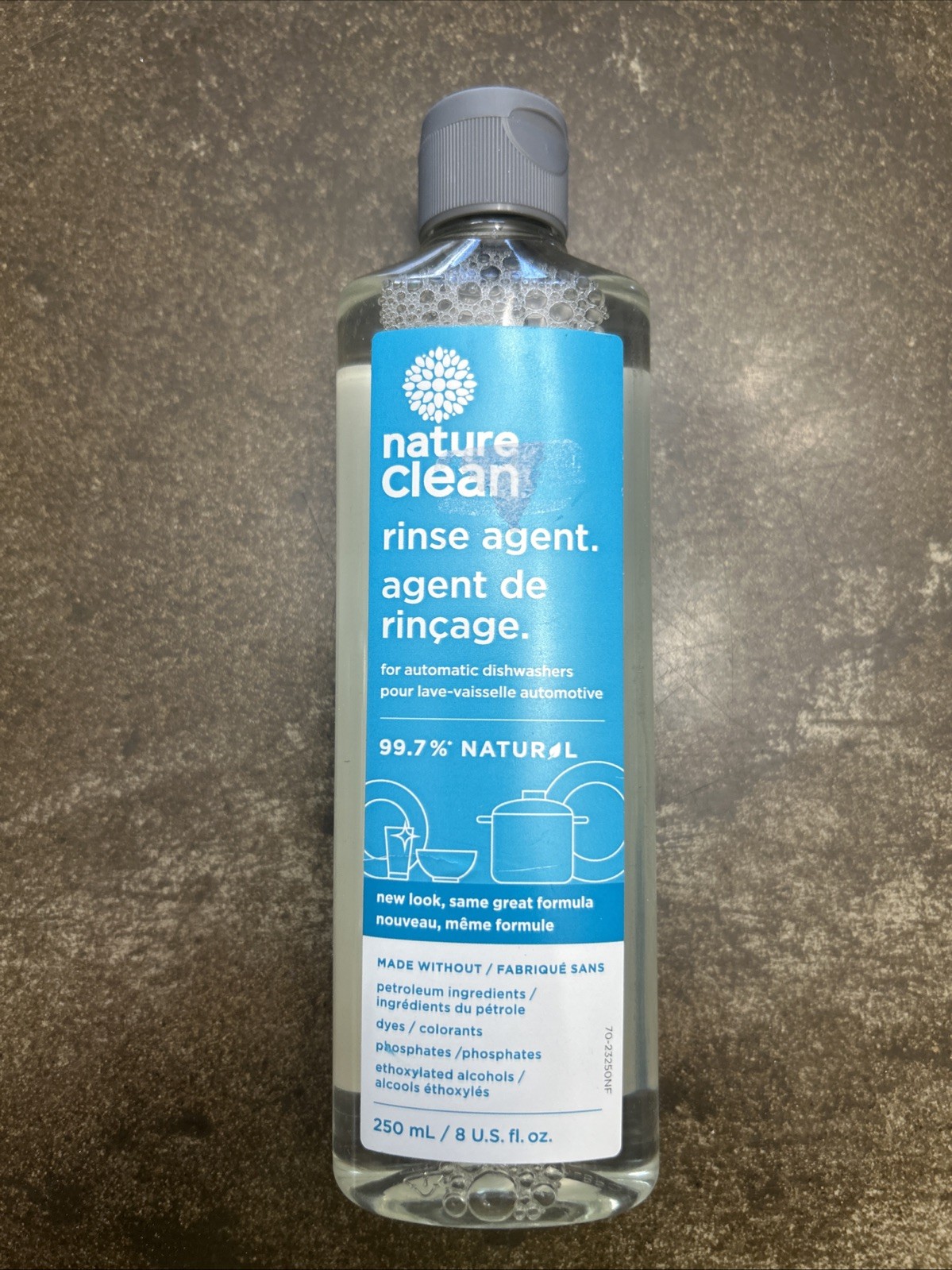 Nature Clean Automatic Dishwasher Rinse Agent Natural – 8 fl oz