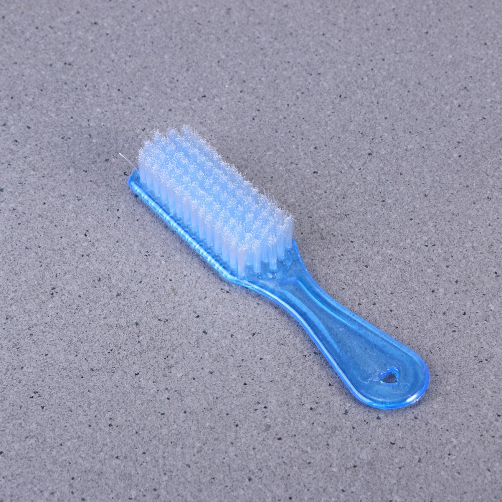4Pcs Plastic Cleaning Brush Assorted Color Small Lightweight for Home and Travel