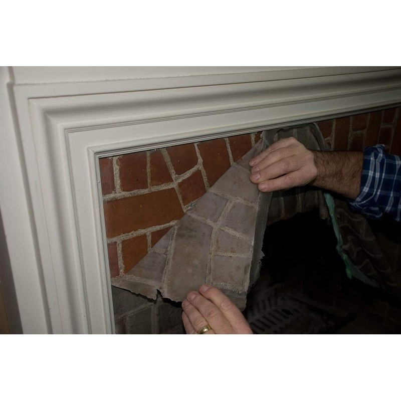 Non-Toxic Fireplace Soot Remover Easy Application No Scrubbing 0.5 Gallon New