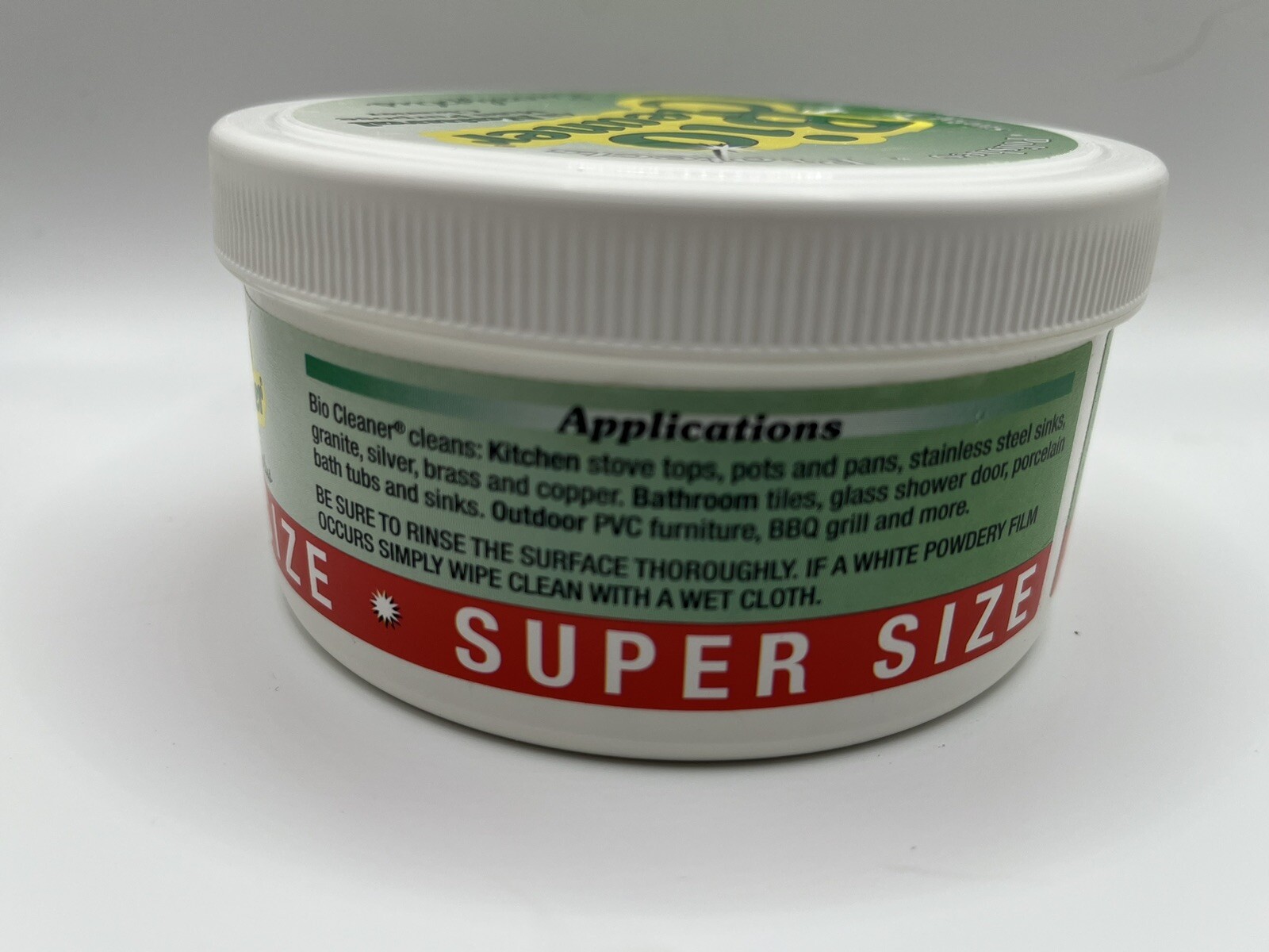 Bio Cleaner Clay Eucalyptus Multi-Purpose Cleaner 17.5 oz Super Size – NO SPONGE