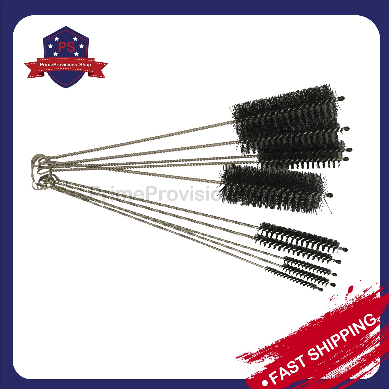 NEW 10PCS Set Nylon Small Straw Brush Cleaner Bottle Tube Pipe Long Cleaning US