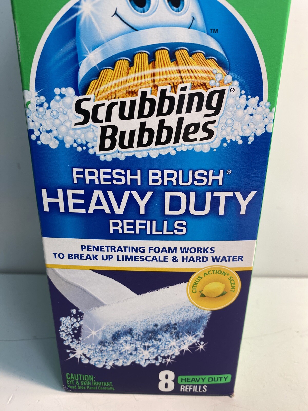 NEW Scrubbing Bubbles Fresh Brush HD Refills 8 count Boxe FREE SHIP – HG06