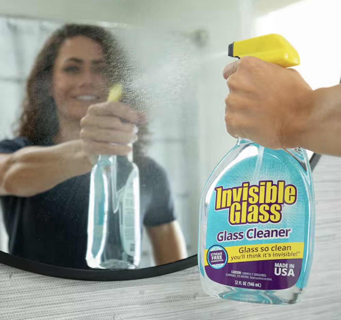 Stoner HH Invisible Glass Spray Bottle Glass Cleaner 32 oz.