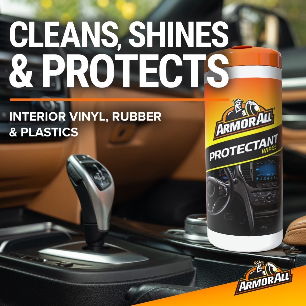 Car Interior Cleaning Wipes for Dashboard and Seats 60 Count Pack