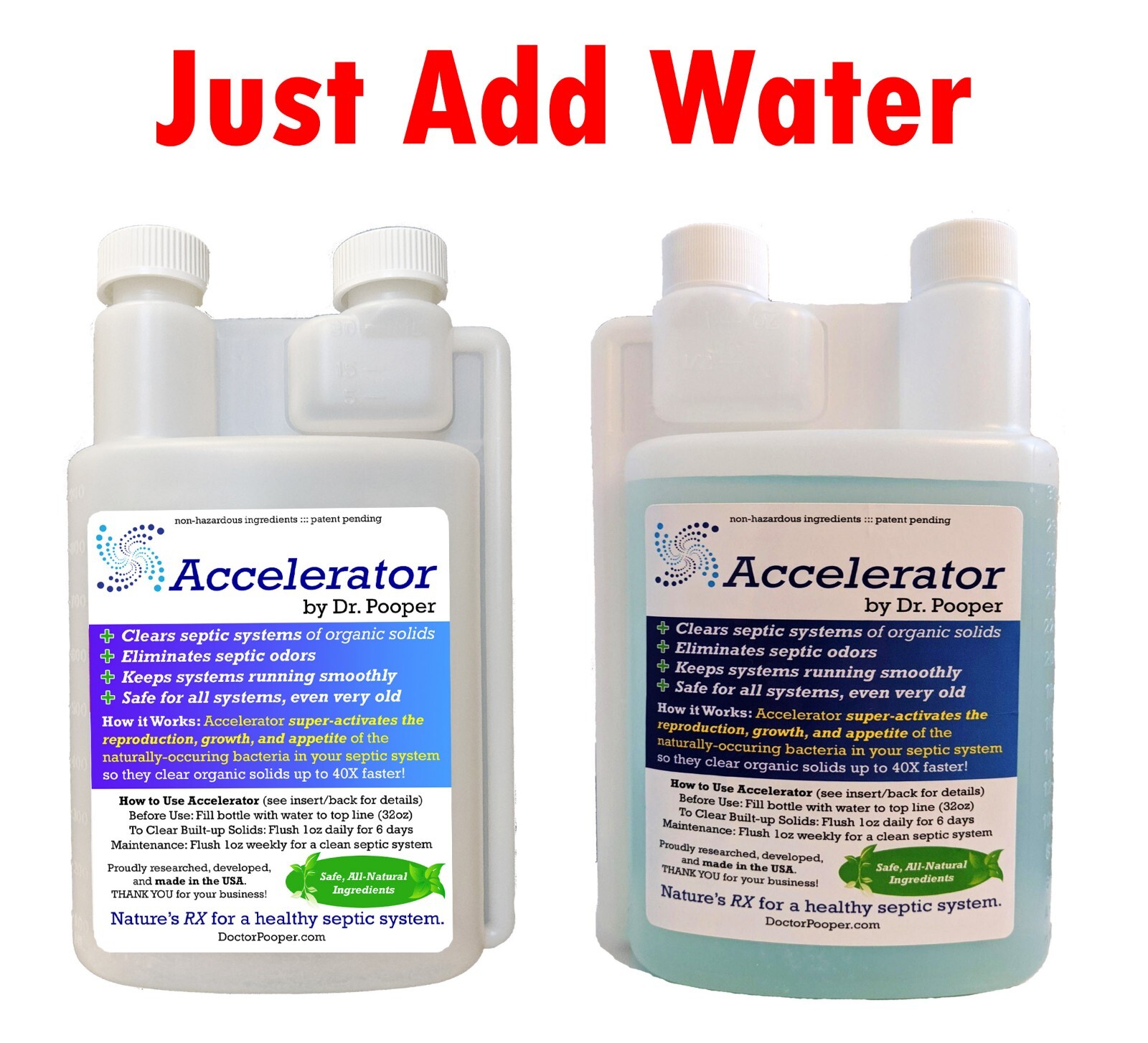 Dr. Pooper Accelerator Septic Tank Treatment – Environment-Friendly Septic Sy…