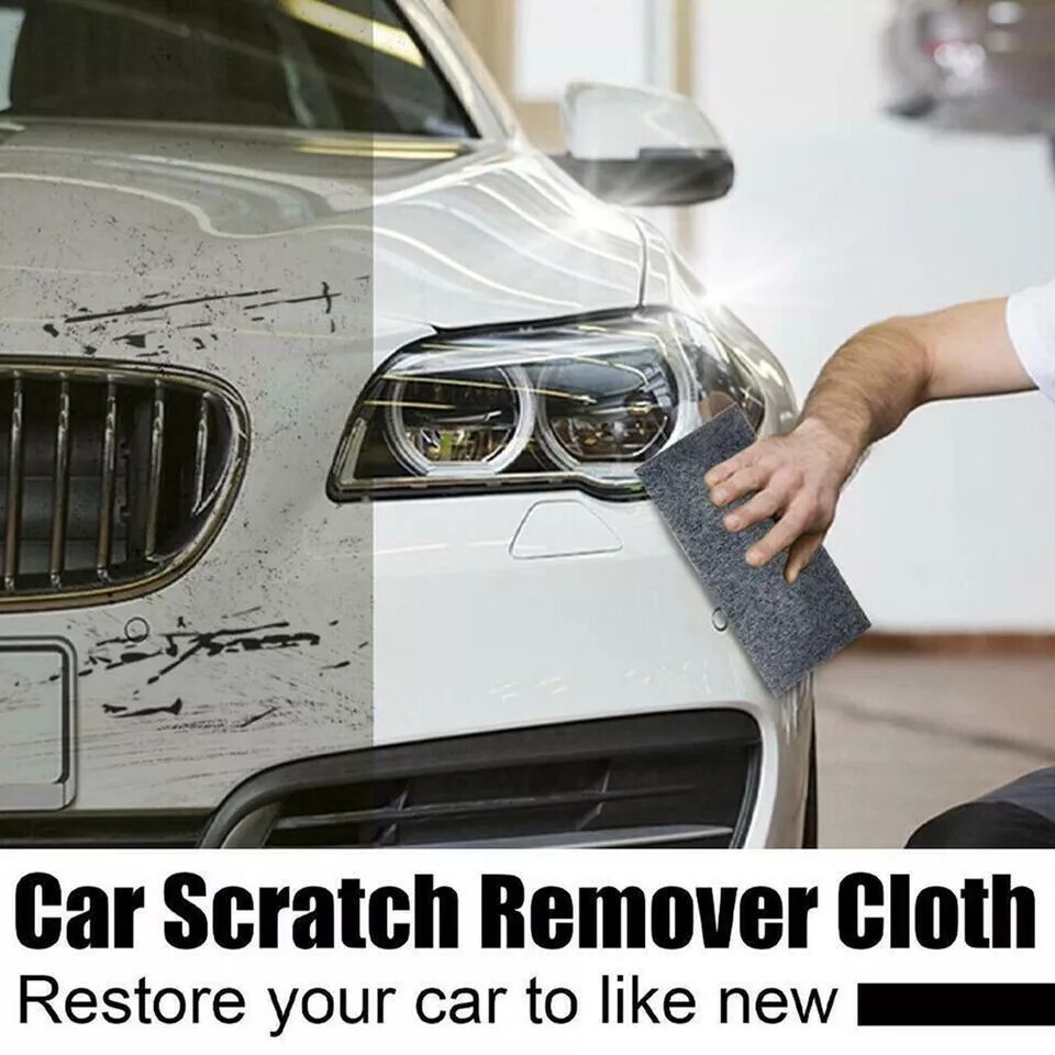 6PCS 2024 High-tech Nano Sparkle Cloth Car Scratch Repair Nano Cloth Rag for Car