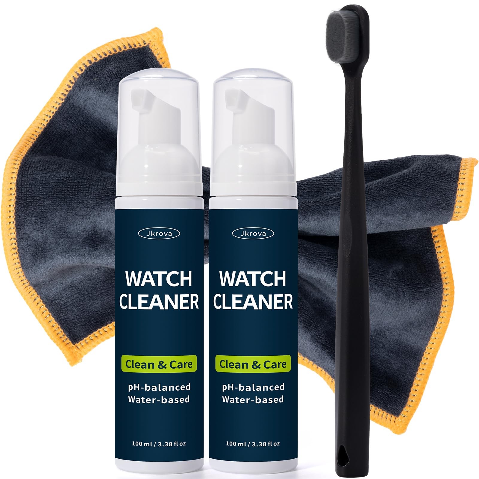 Cleaning Kit, for Deluxe Watches, Safe on All Metals & Crystals, Remove Dirt …