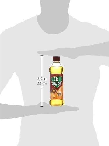 Old English Lemon Oil Furniture Polish and Wood Conditioner Cleaner, 16 Oz.