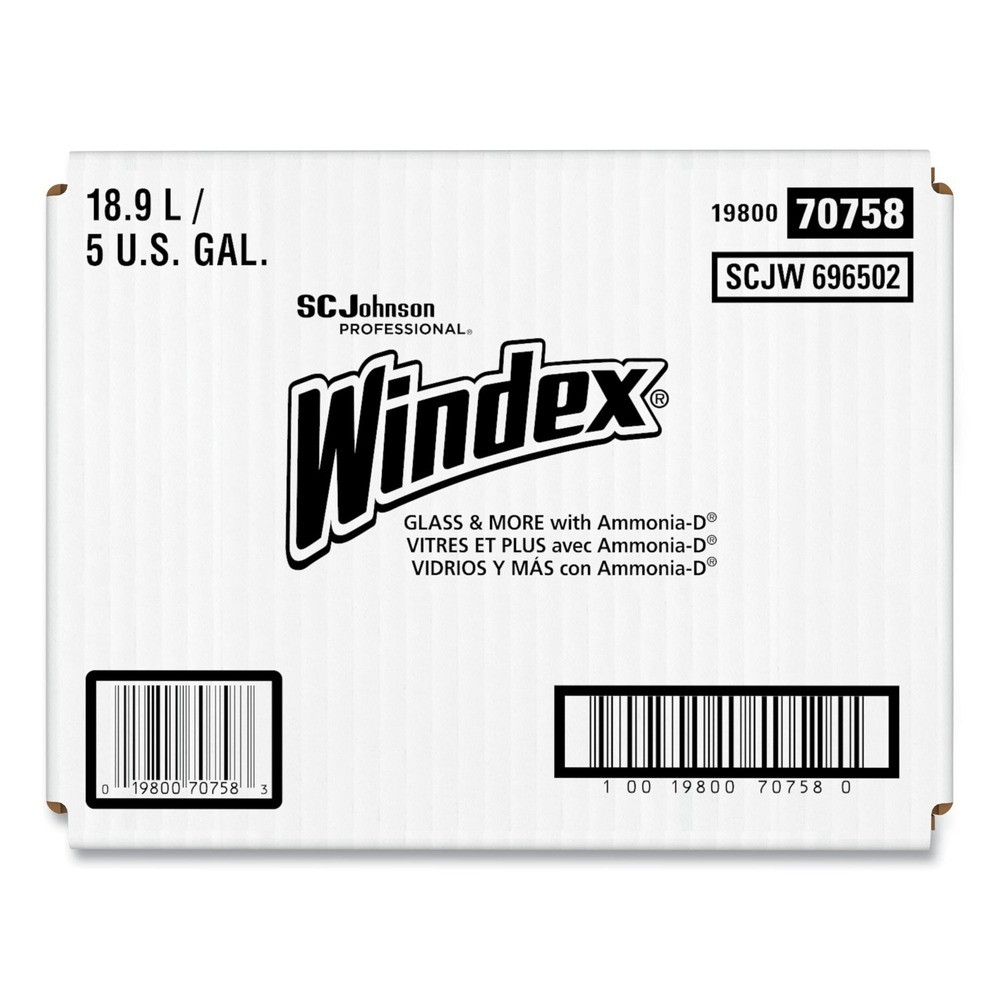 Windex 696502 5 Gal Bag-in-Box Dispenser Glass Cleaner w/ Ammonia-D (1/CT) New