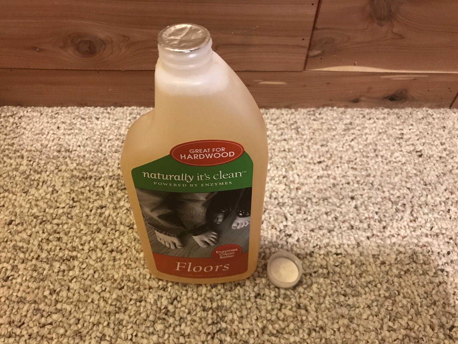 Naturally It’s Clean Floors Clean Enzyme Floor Cleaner 24 FL OZ Discontinued