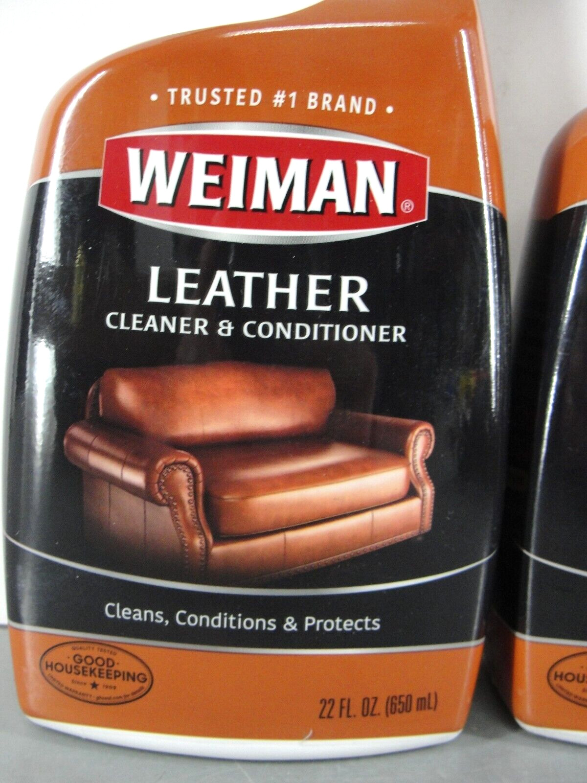WEIMAN 22oz LEATHER CLEANER & CONDITIONER 🚗 RESTORE SHOE CAR AUTO SEAT SOFA