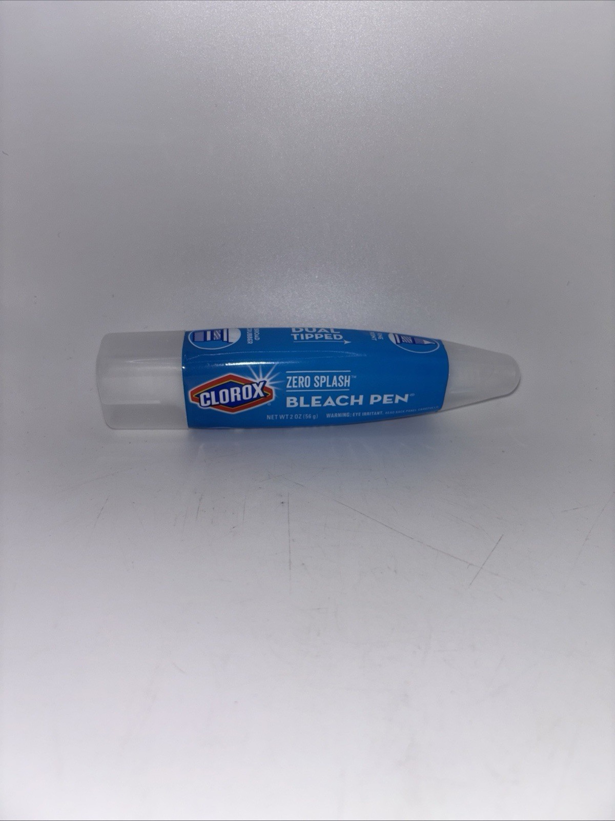 CLOROX Bleach Pen Zero Splash Dual Tip 2 Oz Tile Grout Laundry Lightly Used