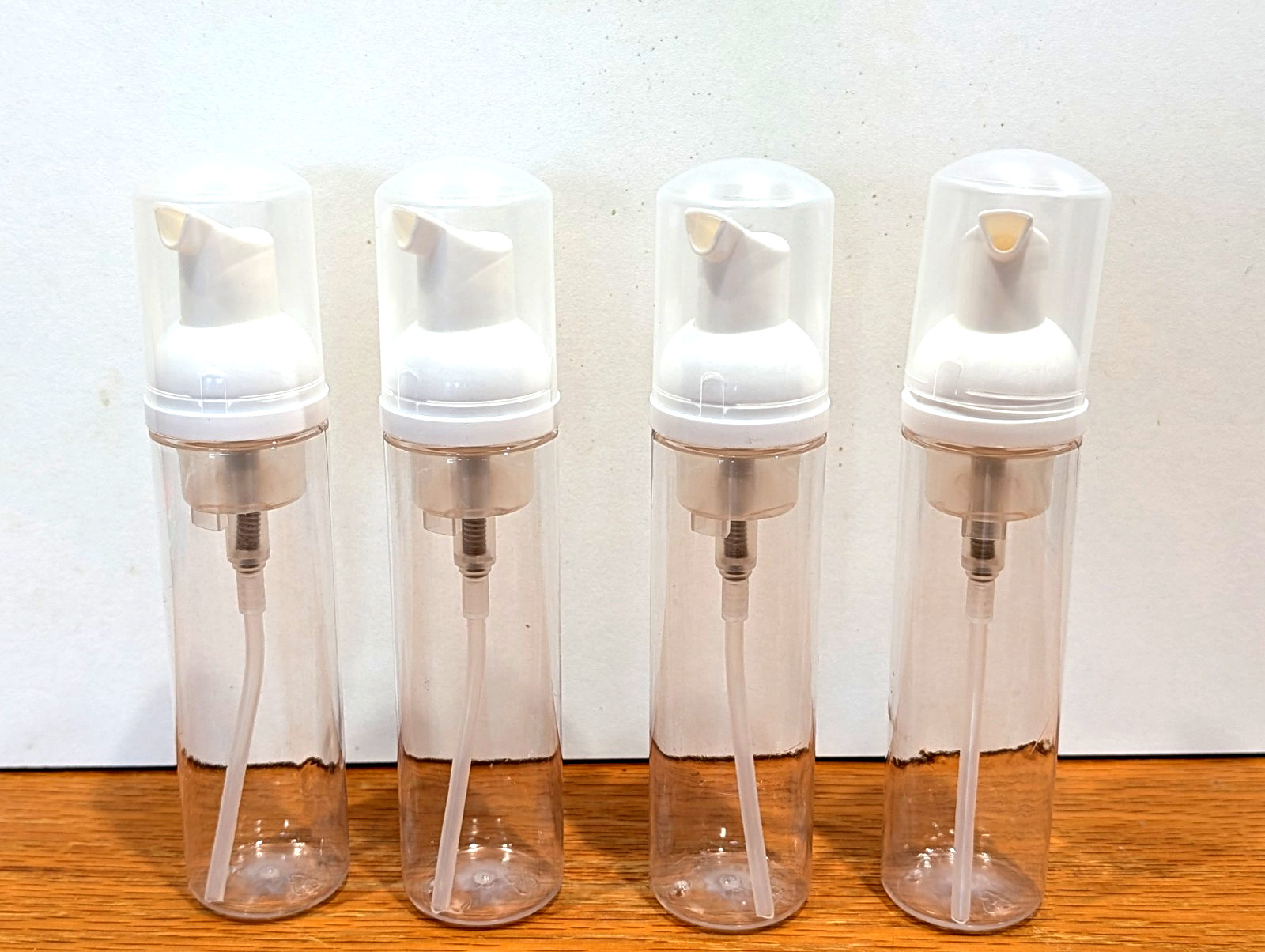2.5 oz Clear Plastic Foamer Bottle