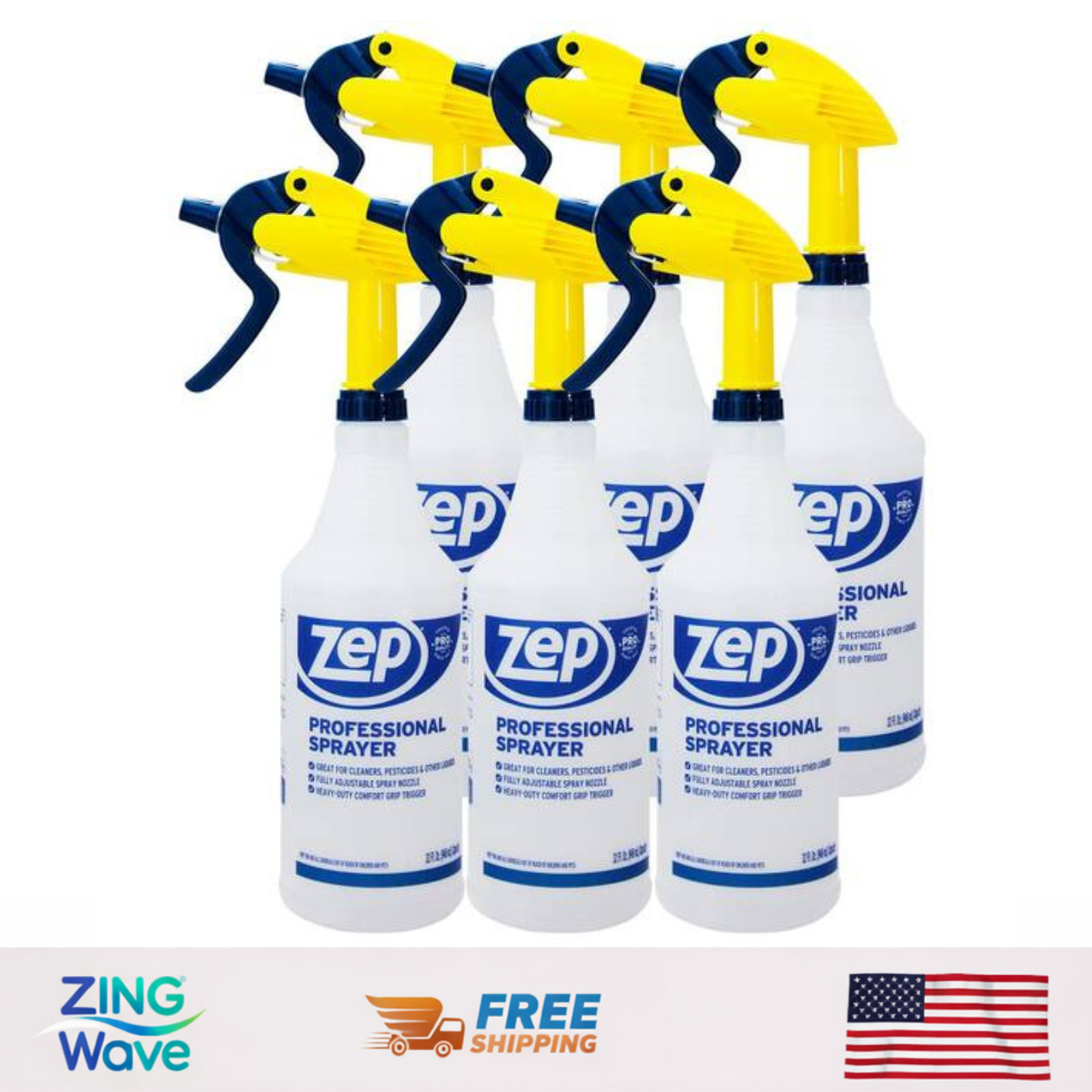 32 Oz. Professional Spray Bottle 6-Pack