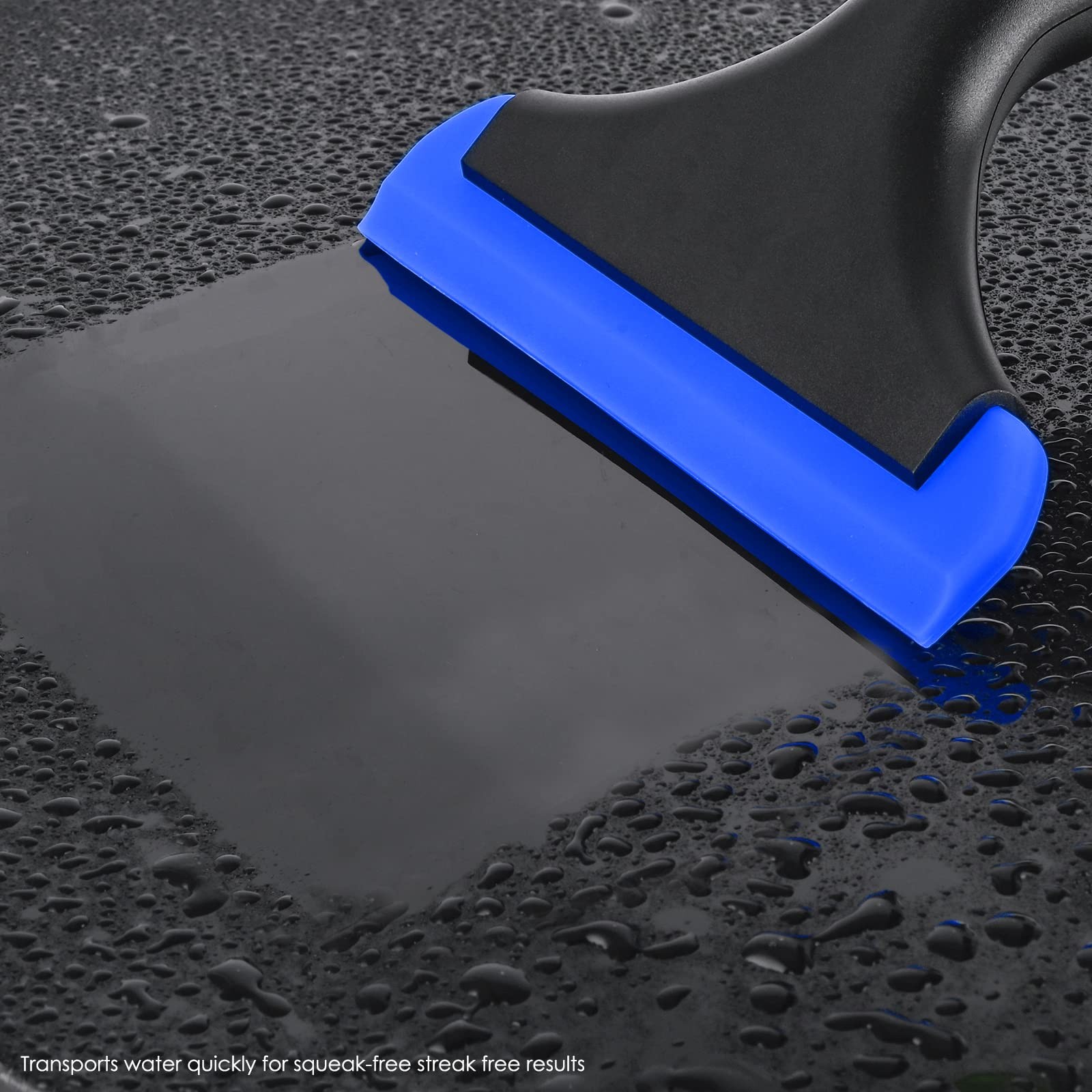 6” Small Silicone Squeegee 5-inch Handy Small Rubber Window Shower Squeegee …