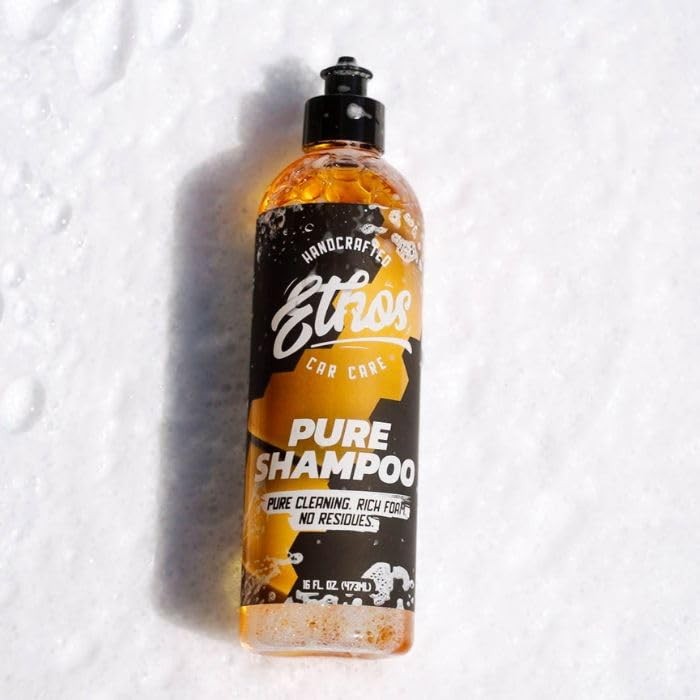 Ethos Pure Shampoo – Premium Car Wash Soap for Foam Cannons & Buckets | pH Ne…