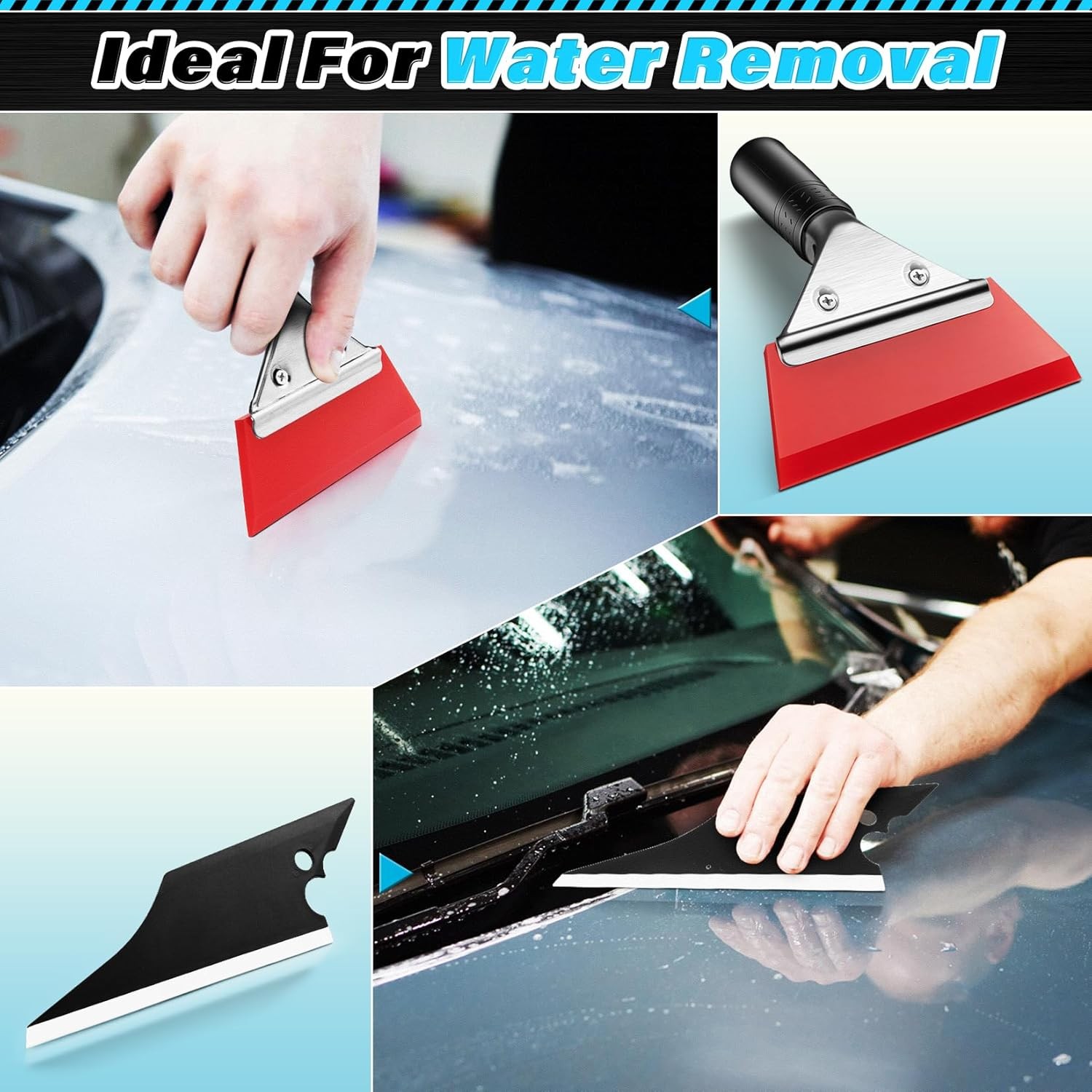 18 Pcs Window Tint Kit, Vinyl Wrap Tool Kit – Professional Window Tint Tools &