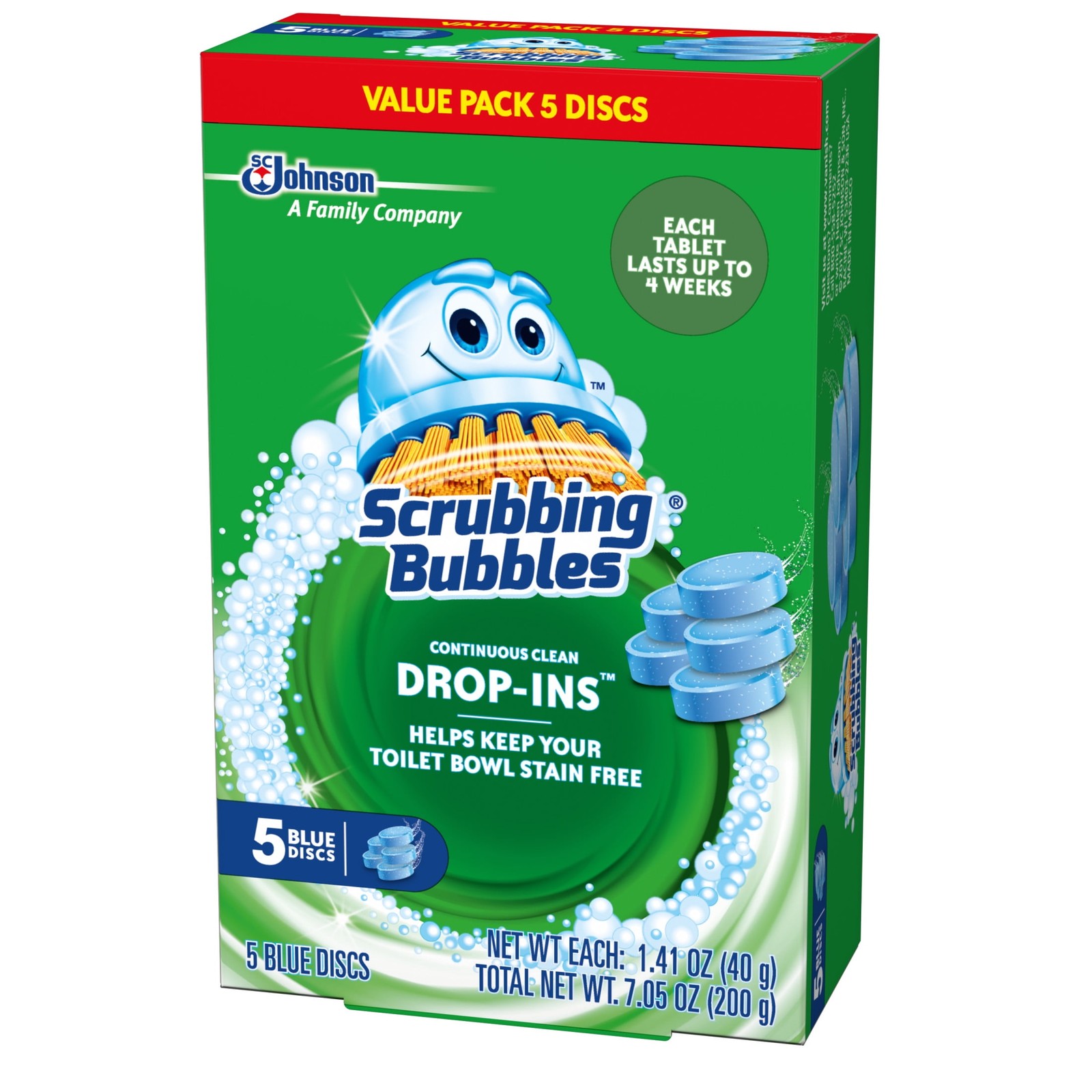 Continuous Clean Drop-Ins – One Toilet Bowl Cleaner , 7.05 oz