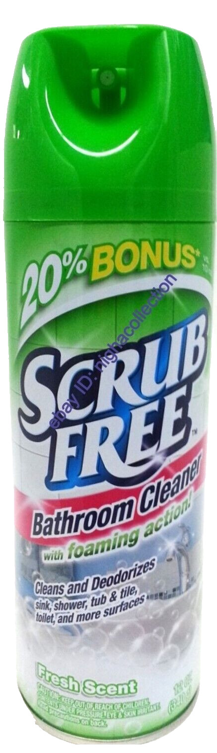 ( LOT 3 ) Scrub Free BATHROOM CLEANER w/ Foaming Action 12 oz Each