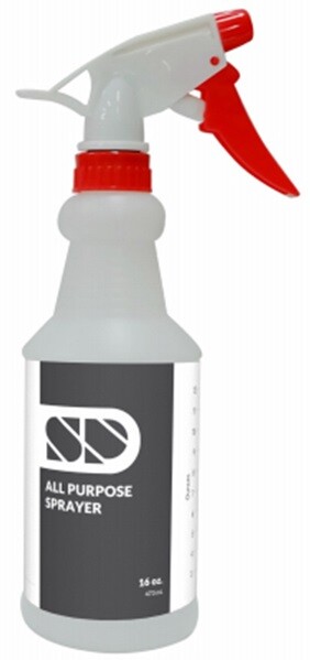 SP0128 16 Oz Professional Empty Trigger Spray Sprayer Cleaning Bottle