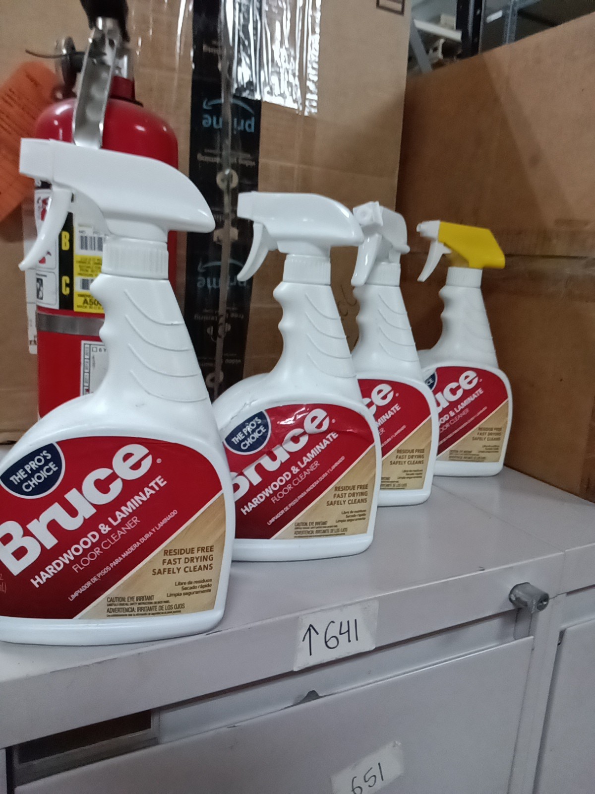 4 PACK Bruce Hardwood & Laminate Floor Cleaner Spray 32 Oz Each, 468