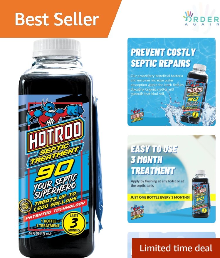 Septic Tank Treatment Liquid 3- Supply Odor Control Leach Field Power