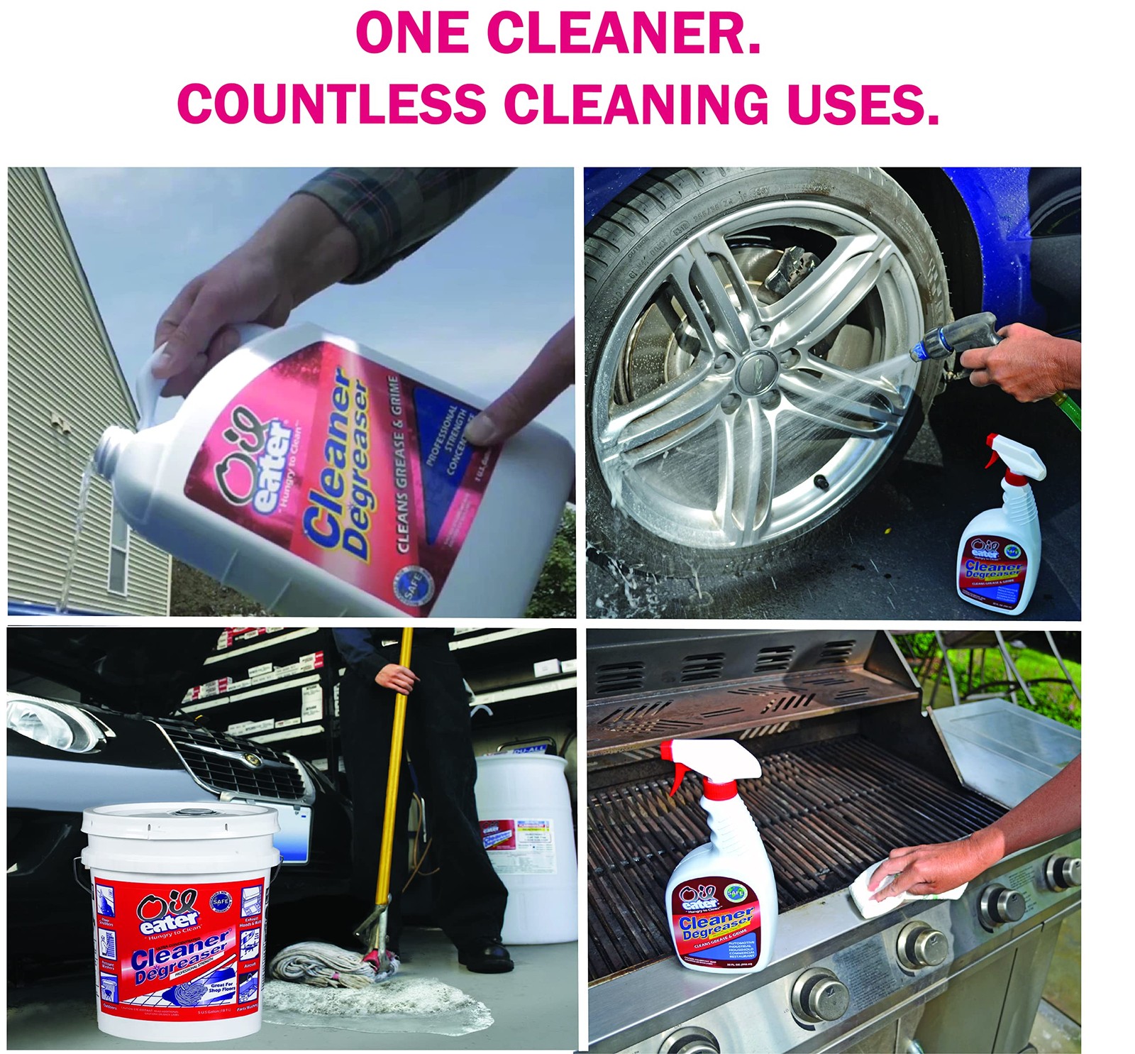Original 1 Gallon Cleaner, Degreaser Dissolve Grease Oil and HeavyDuty Stain…