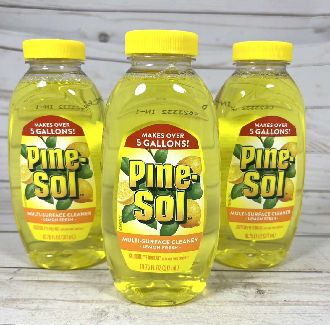 Pine-Sol Multi-Surface Cleaner Lemon Fresh Concentrate Makes 5 Gallons (3 Pack)