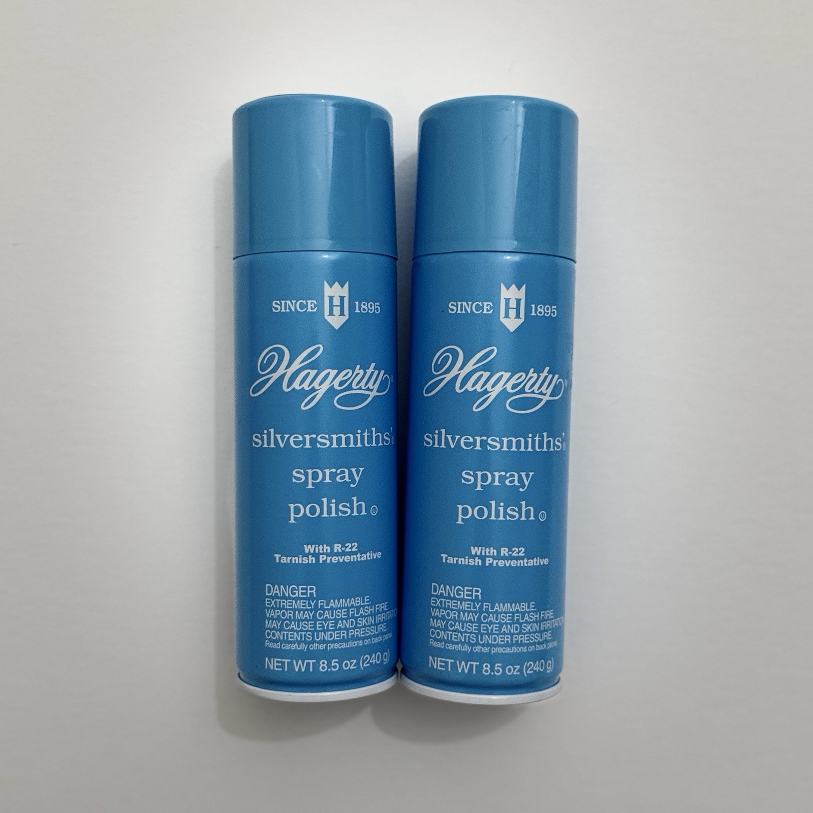 Hagerty Polish Unscented Aerosol 8.5 Oz Lot Of 2