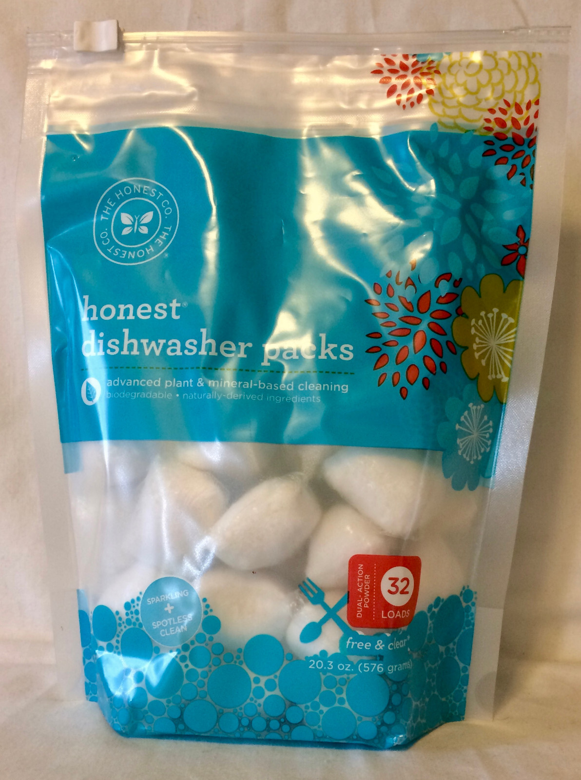 11x Honest Dishwasher Packs 32 Loads Biodegradable Soap Detergent (352-Pods!) 🎁