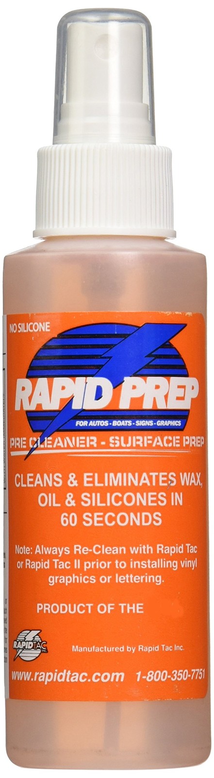 Vinyl Graphics Surface Cleaner 4 oz Spray for Wraps Decals
