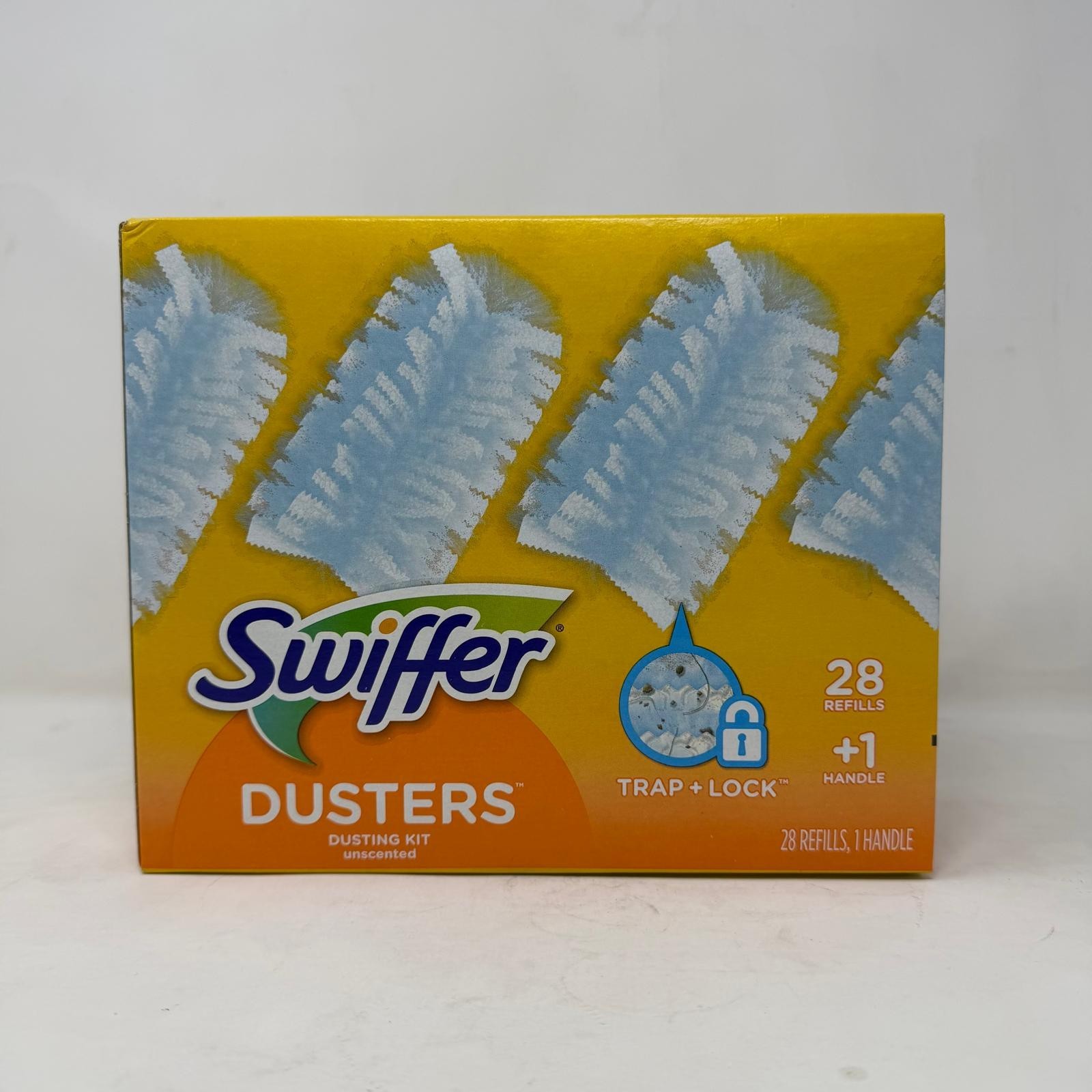 Swiffer Dusters Dusting Kit, Unscented, 1 Handle + 28 Refills