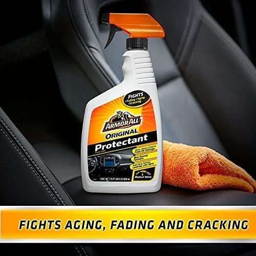 Armor All Interior Car Cleaner Spray Bottle, Protectant Cleaning for Cars (6 Pk)