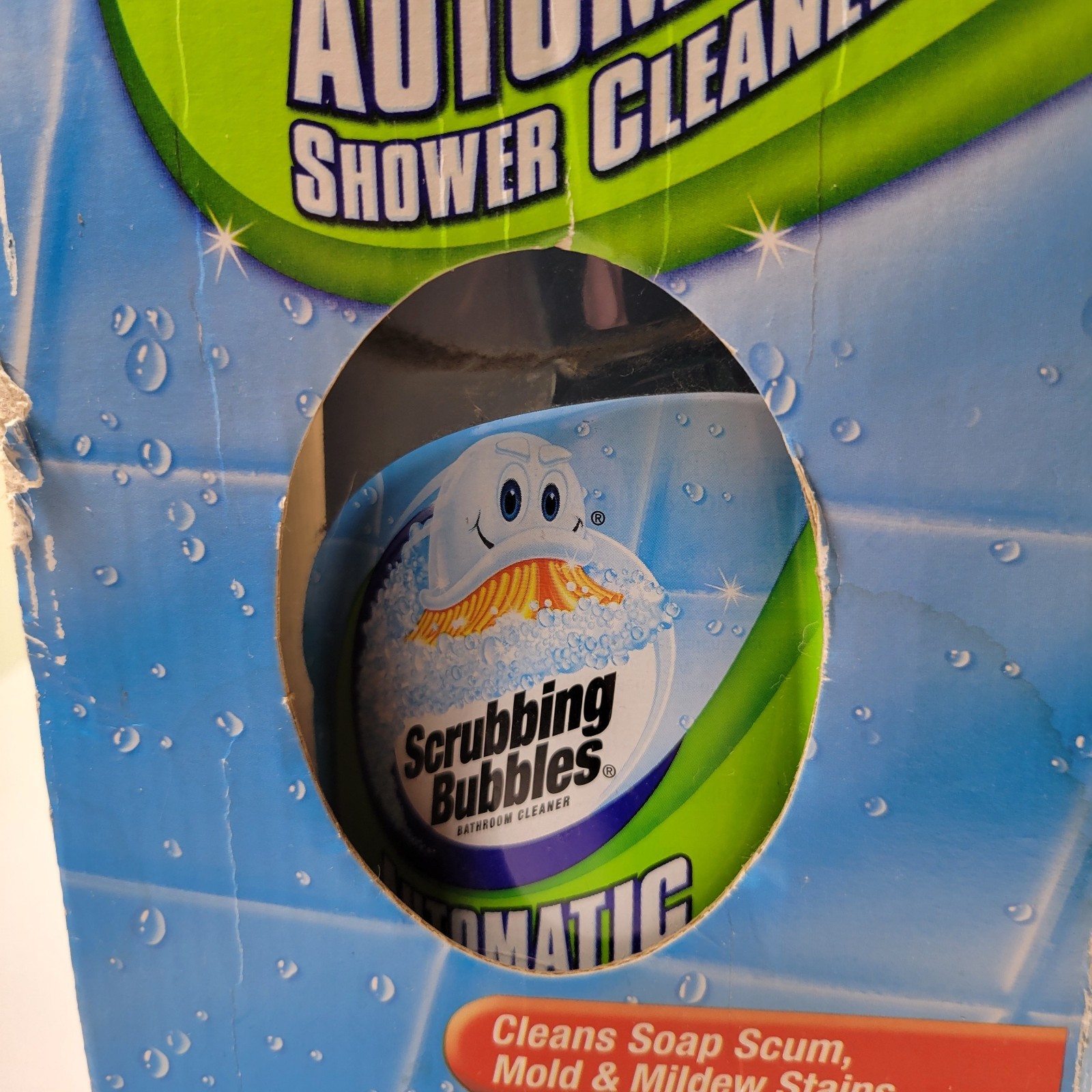 Scrubbing Bubbles 609271 Automatic Shower Cleaner Starter Kit with 2 Refills