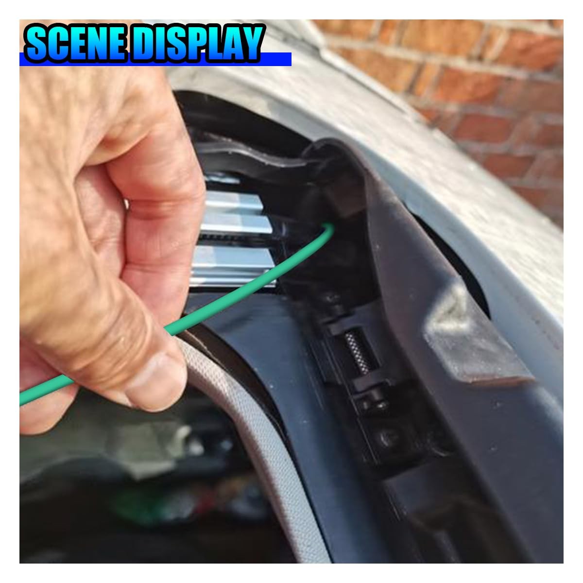 Auto Sunroof Drain Cleaning Tool Flexible Tube Cleaning Brush for Car Sunroof