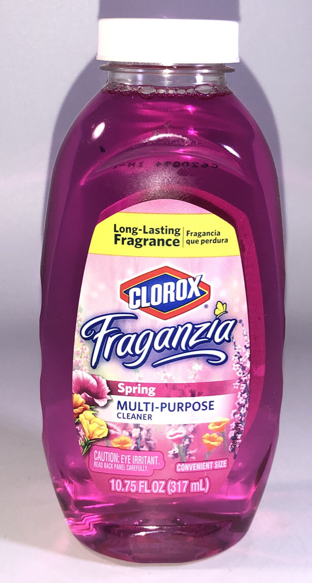 Clorox Fraganzia Spring Multi-Purpose Liquid Cleaner 10.75oz Blt Concentrated
